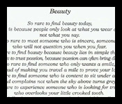 Beauty and Creation